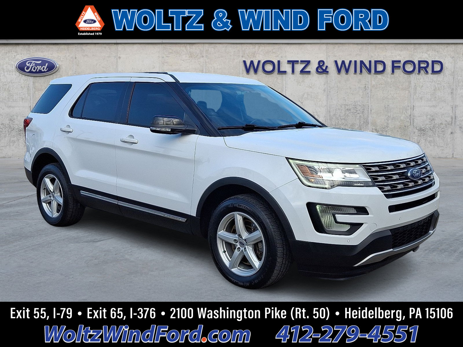 Used 2017 Ford Explorer XLT w/ Equipment Group 202A AWD/4WD image 1