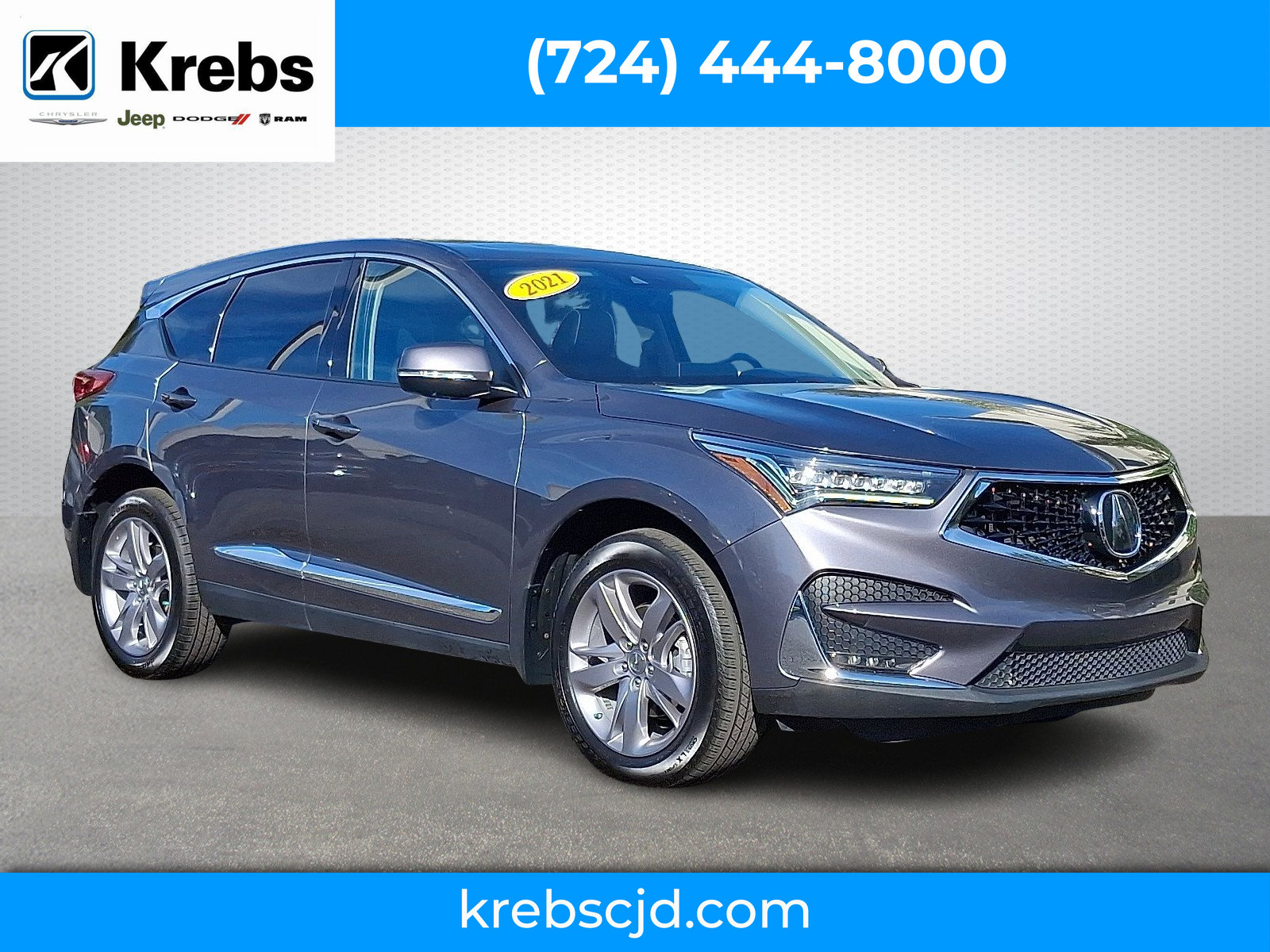 Used 2021 Acura RDX AWD w/ Advance Package