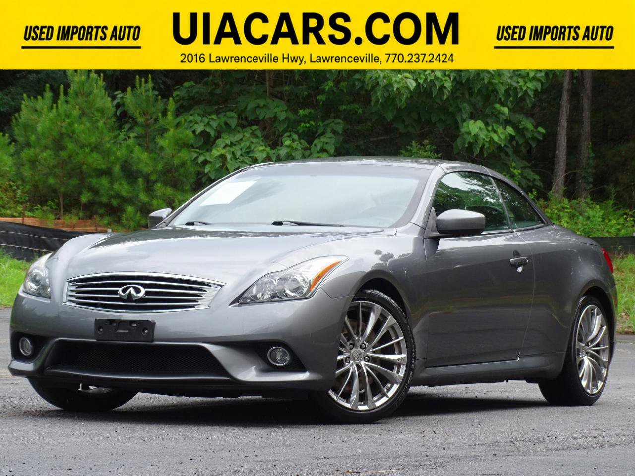 Used 2013 INFINITI G37 Convertible w/ Premium Pkg RWD video 1
