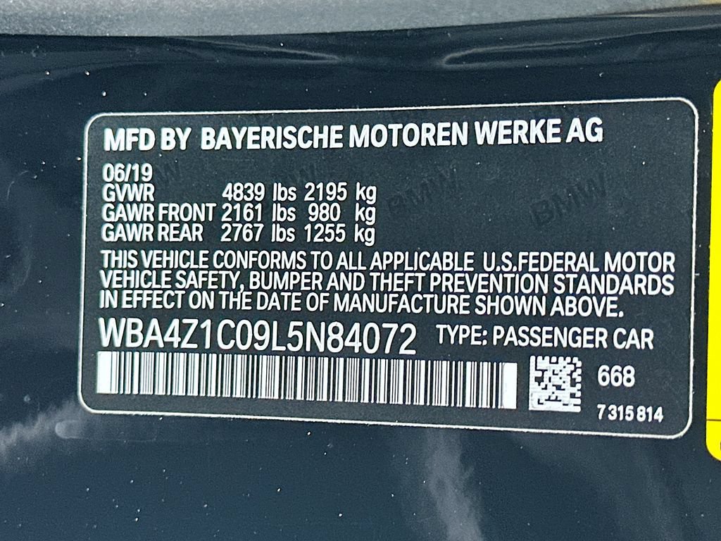 Used 2020 BMW 430i Convertible w/ Convenience Package RWD image 31