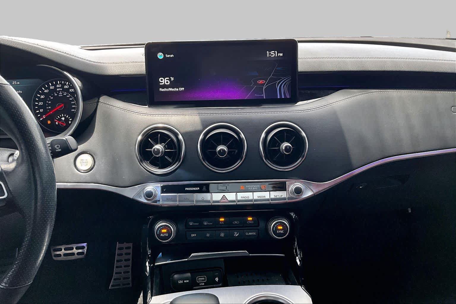 Used 2022 Kia Stinger GT2 w/ Red Interior Color Package RWD image 7