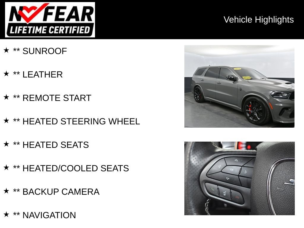 Used 2023 Dodge Durango SRT Hellcat AWD/4WD image 2