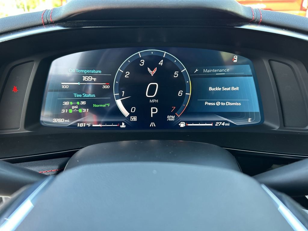 Used 2024 Chevrolet Corvette Stingray Preferred Cpe w/ Z51 Performance Package RWD image 11