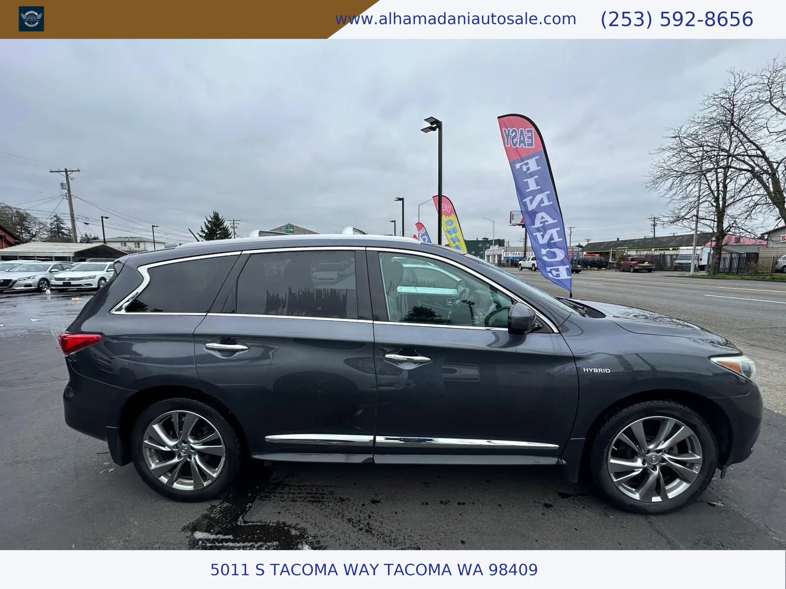 Used 2014 INFINITI QX60 AWD Hybrid w/ HEV Deluxe Touring Package image 5