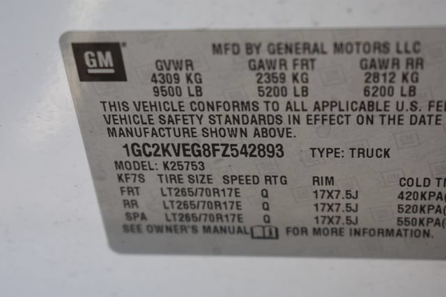 Certified 2015 Chevrolet Silverado 2500 LT w/ LT Convenience Package AWD/4WD image 17