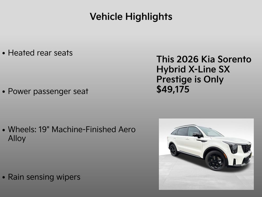New 2026 Kia Sorento SX Prestige image 15