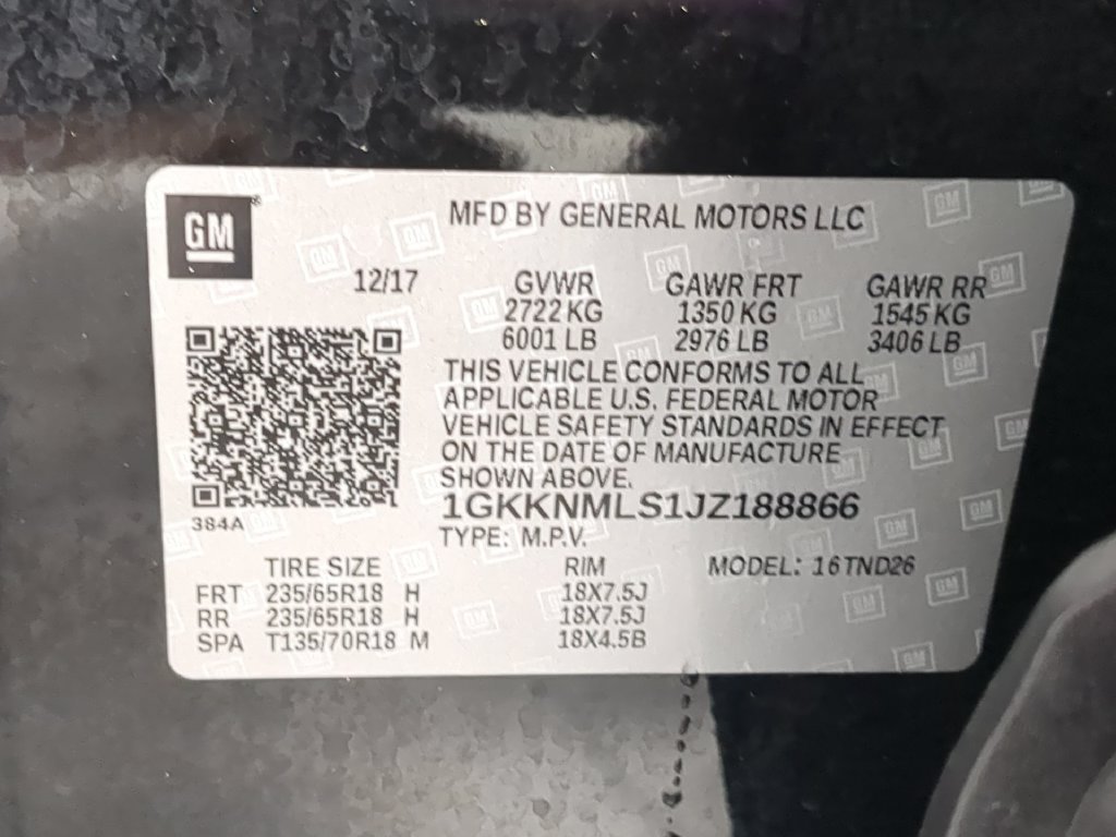 Used 2018 GMC Acadia SLT FWD image 38