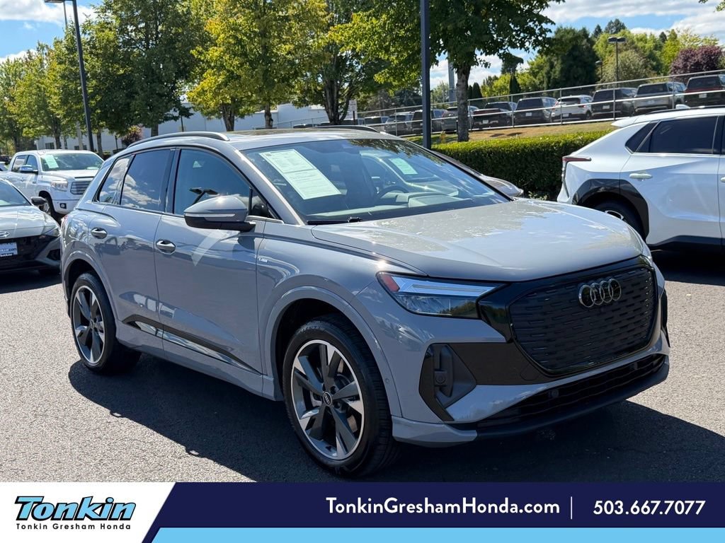 Used 2023 Audi Q4 e-tron Premium Plus w/ Premium Plus AWD/4WD image 1