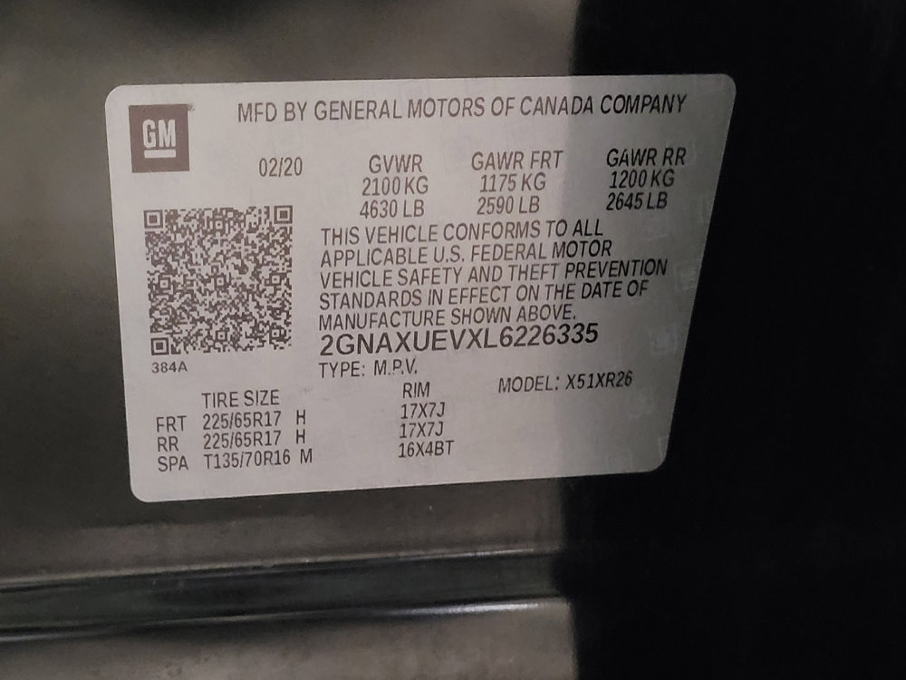 Used 2020 Chevrolet Equinox LT image 33