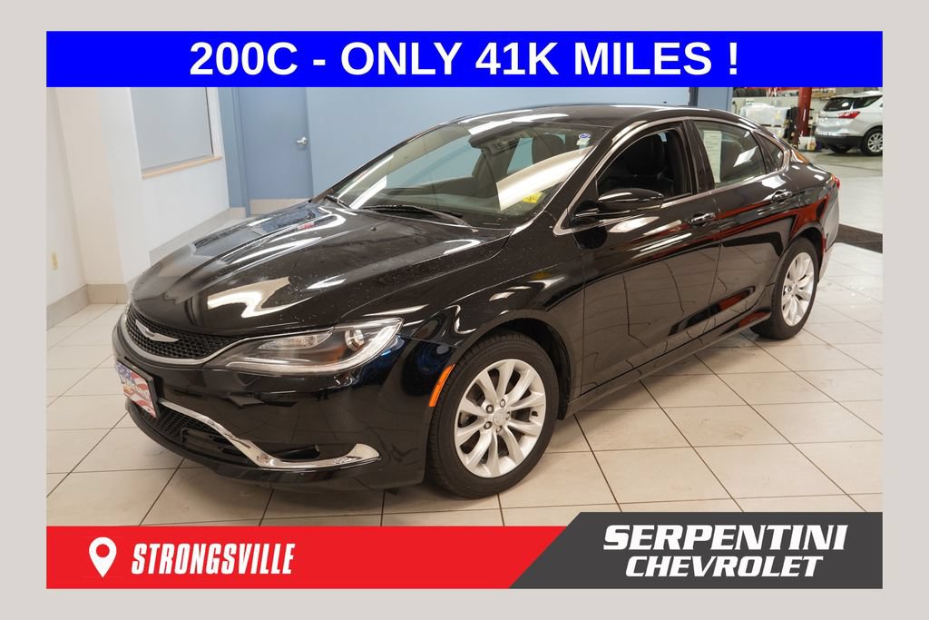 Used 2015 Chrysler 200 C w/ Navigation & Sound Group I