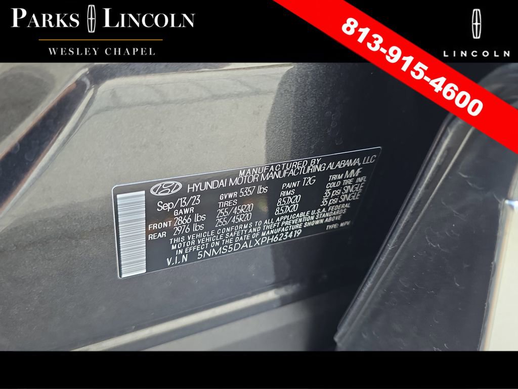 Used 2023 Hyundai Santa Fe Calligraphy AWD/4WD image 33