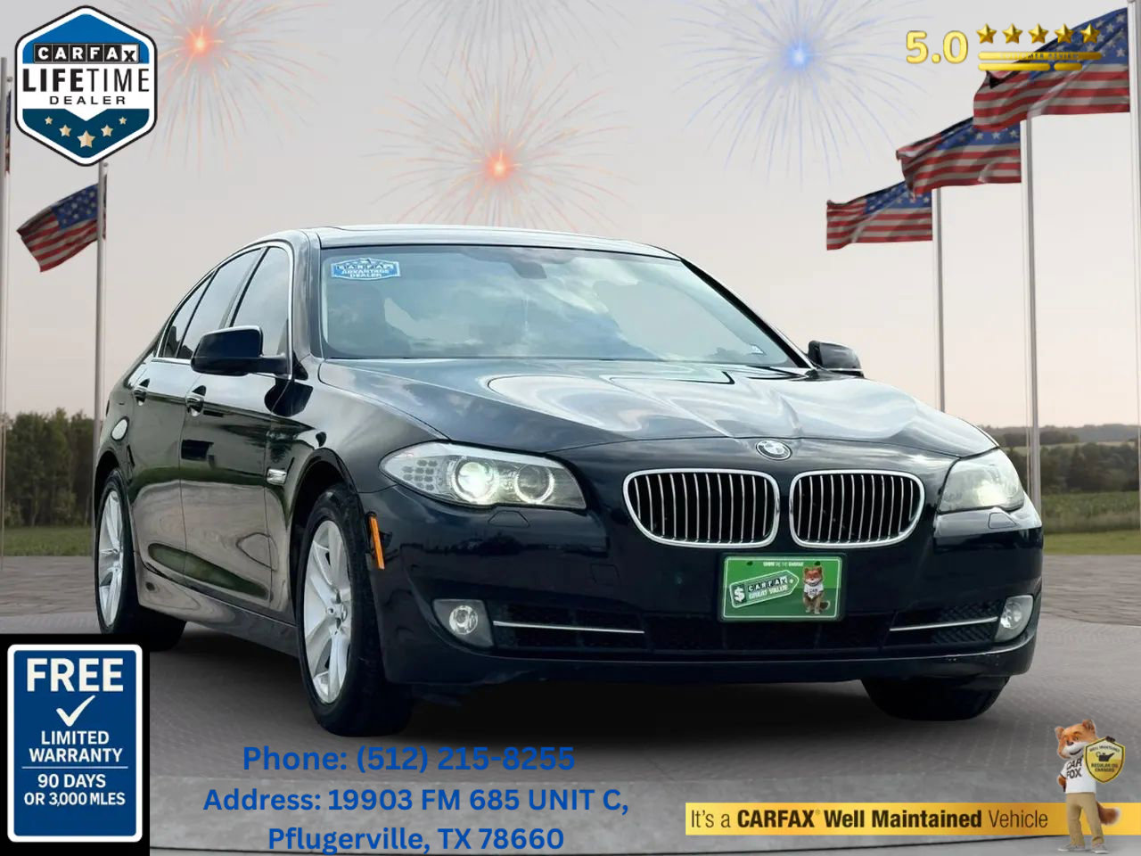 Used 2013 BMW 528i Sedan RWD image 1