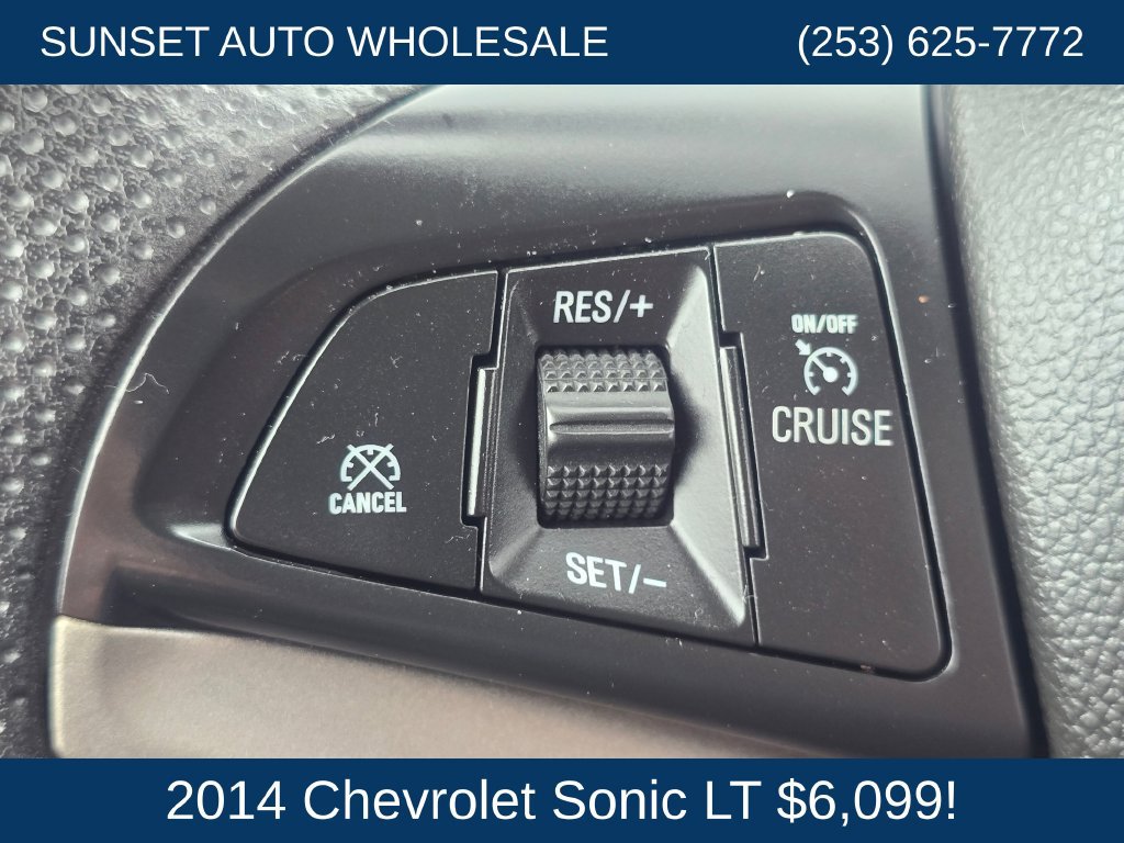 Used 2014 Chevrolet Sonic LT w/ Wheels and Fog Lamp Package FWD image 28