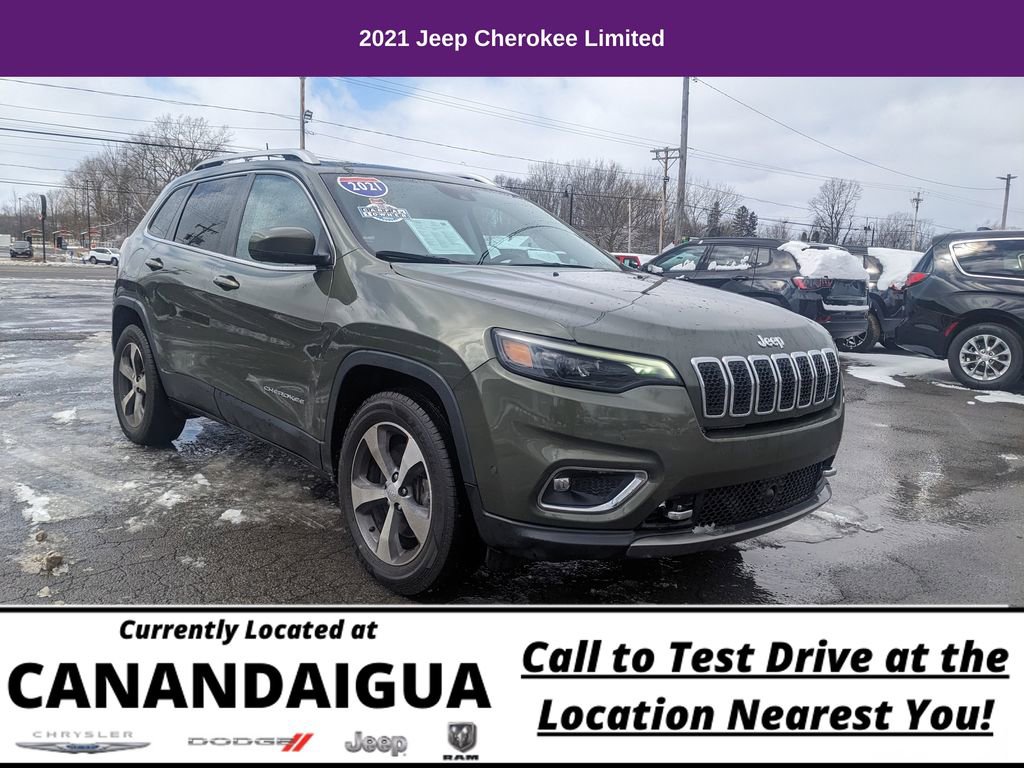 Used 2021 Jeep Cherokee Limited w/ Elite Package