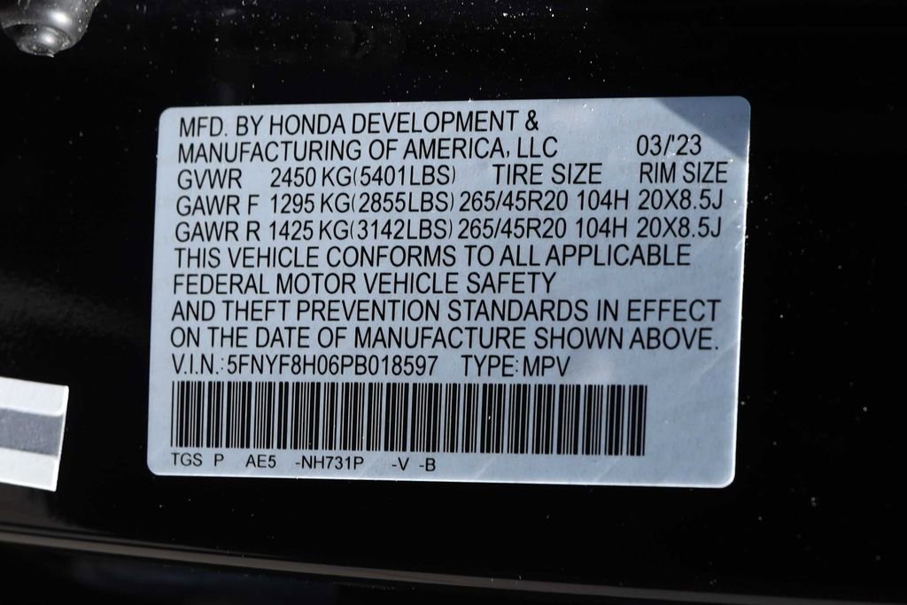 Used 2023 Honda Passport Elite image 29