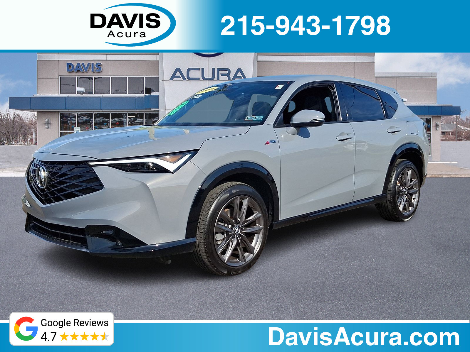 Certified 2025 Acura ADX A-Spec