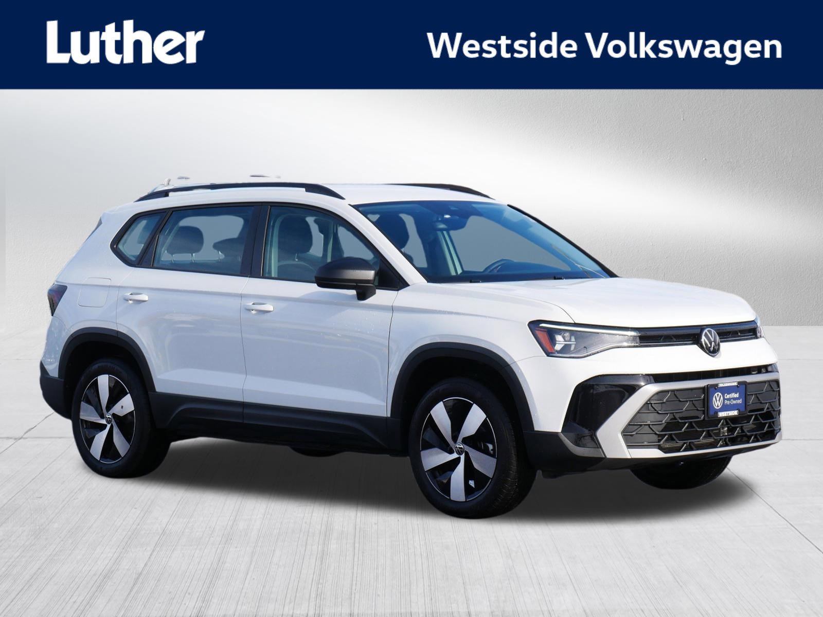 Certified 2025 Volkswagen Taos S AWD/4WD image 1