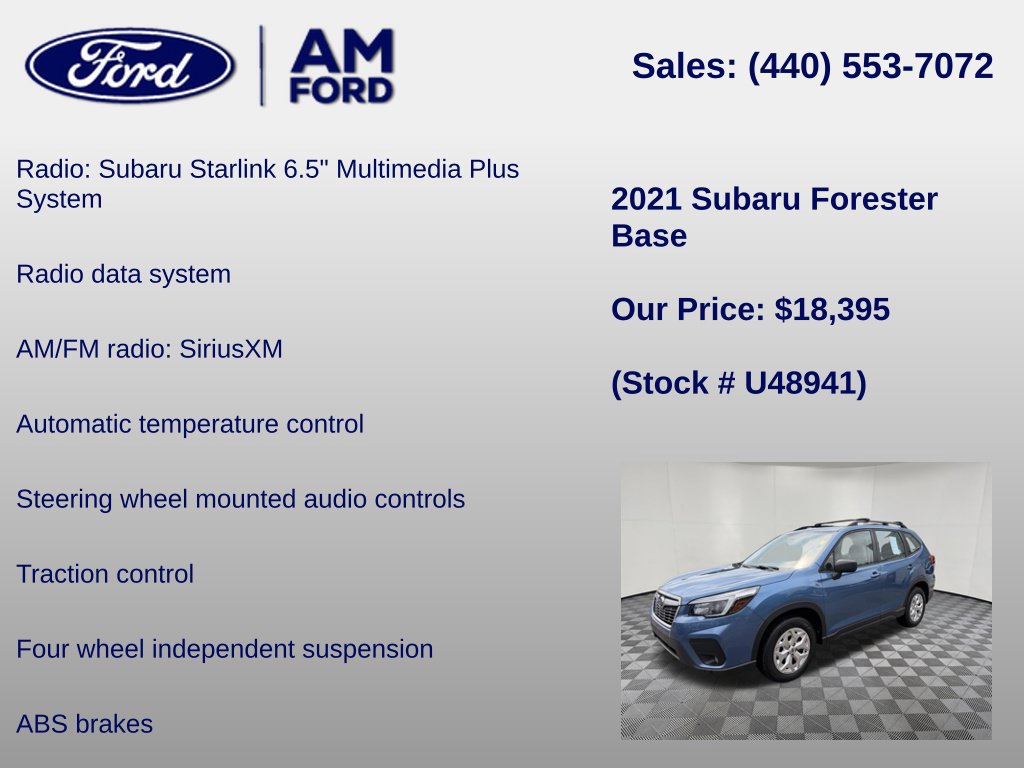 Used 2021 Subaru Forester AWD/4WD image 6