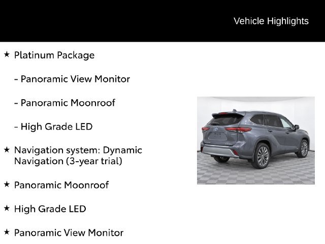 Used 2022 Toyota Highlander Platinum AWD/4WD image 7