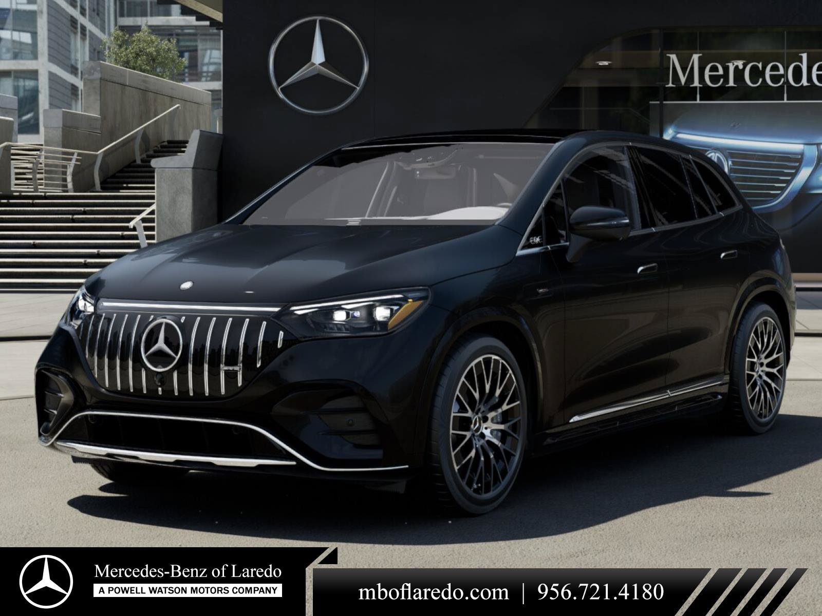 Used 2025 Mercedes-Benz EQE AMG 4MATIC SUV video 1