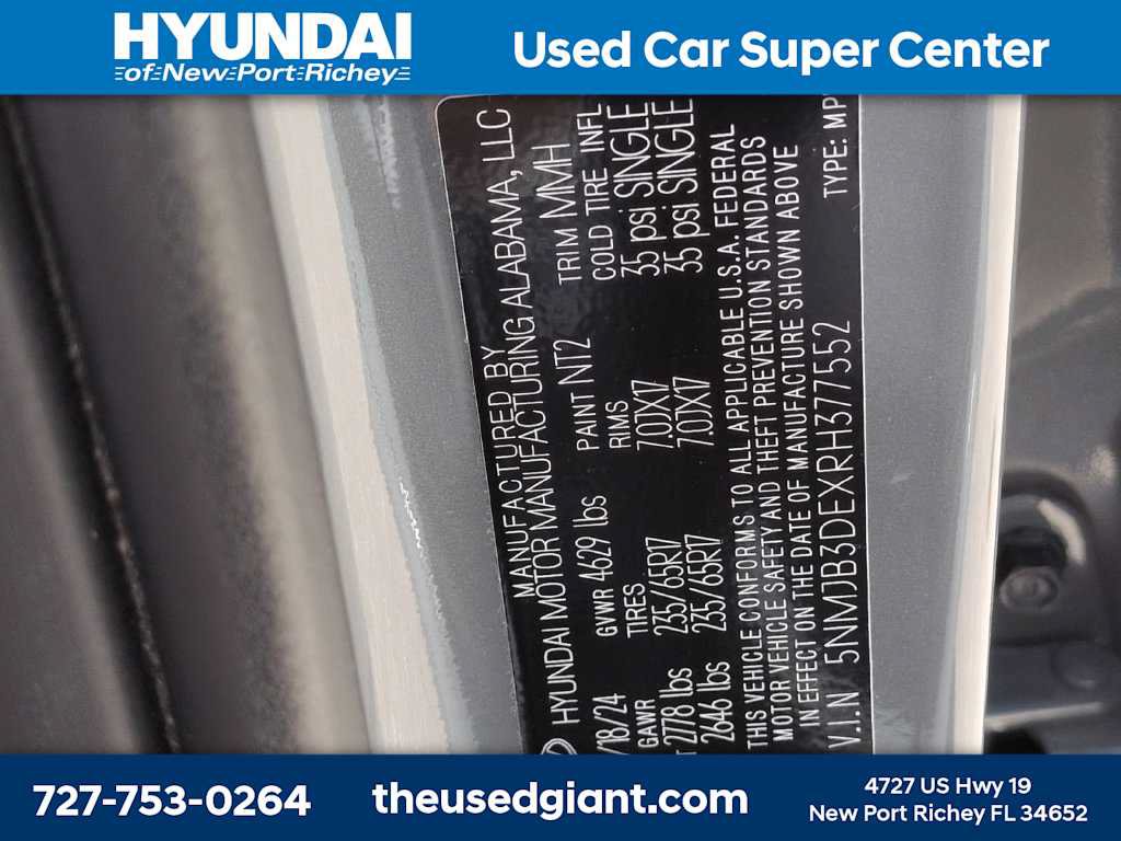 Used 2024 Hyundai Tucson SEL FWD image 32