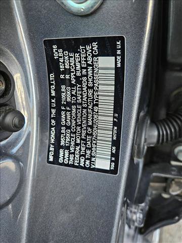 Used 2017 Honda Civic EX image 18