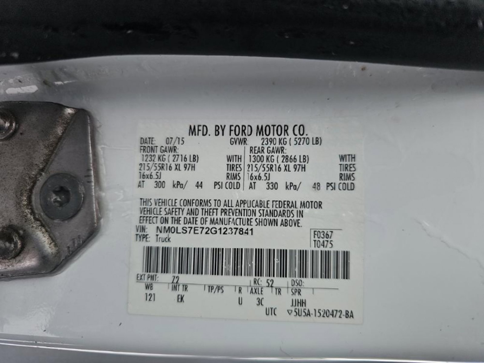 Used 2016 Ford Transit Connect XL FWD image 14