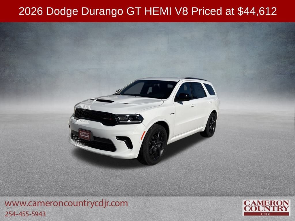 New 2026 Dodge Durango GT w/ Blacktop Package image 7