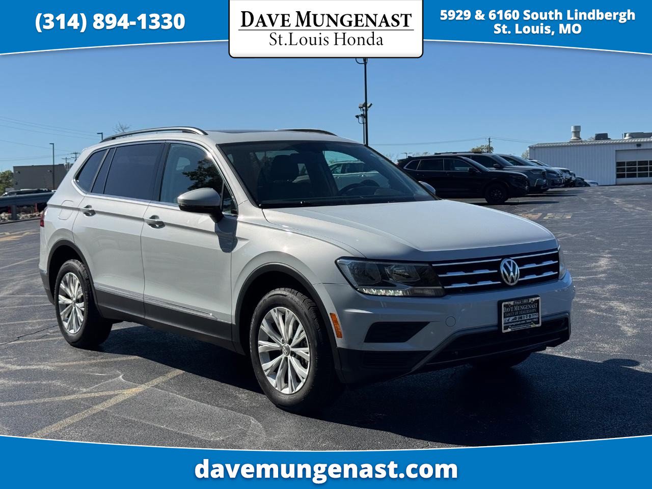 Used 2018 Volkswagen Tiguan SE w/ Panoramic Sunroof Package