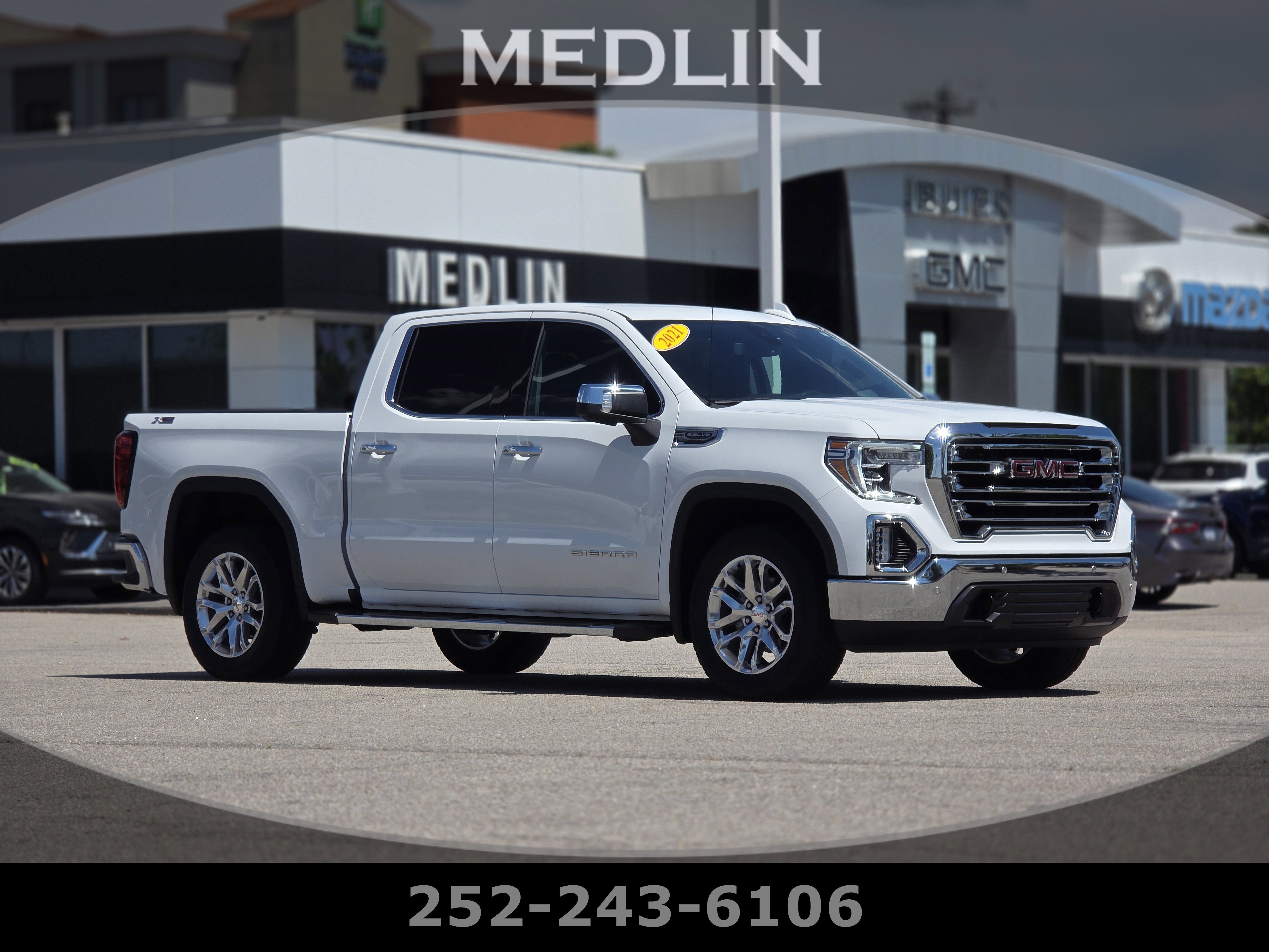 Used 2021 GMC Sierra 1500 SLT w/ SLT Premium Plus Package image 1