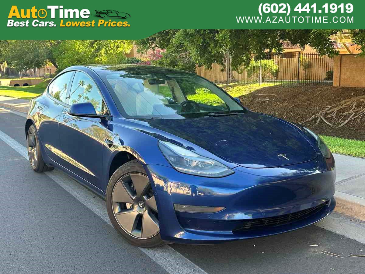 Used 2021 Tesla Model 3 Standard Range Plus RWD image 1