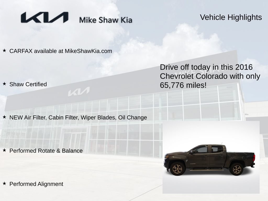 Used 2016 Chevrolet Colorado Z71 AWD/4WD image 9