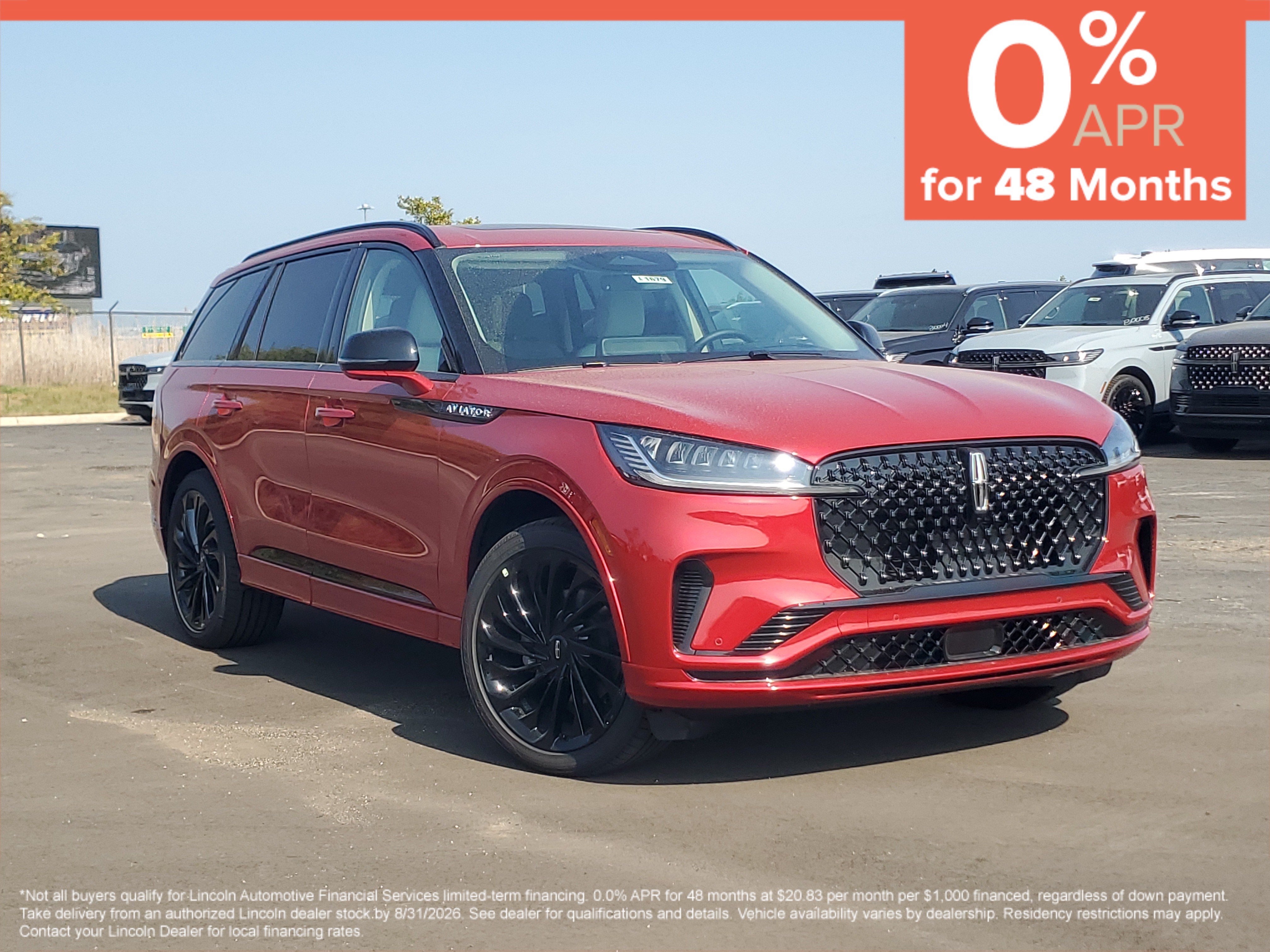 New 2026 Lincoln Aviator Reserve w/ Jet Appearance Package AWD/4WD image 1