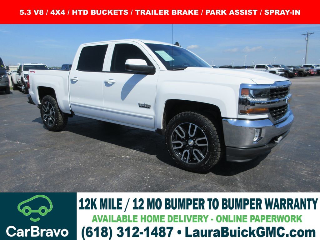 Certified 2018 Chevrolet Silverado 1500 LT w/ Texas Edition AWD/4WD image 1