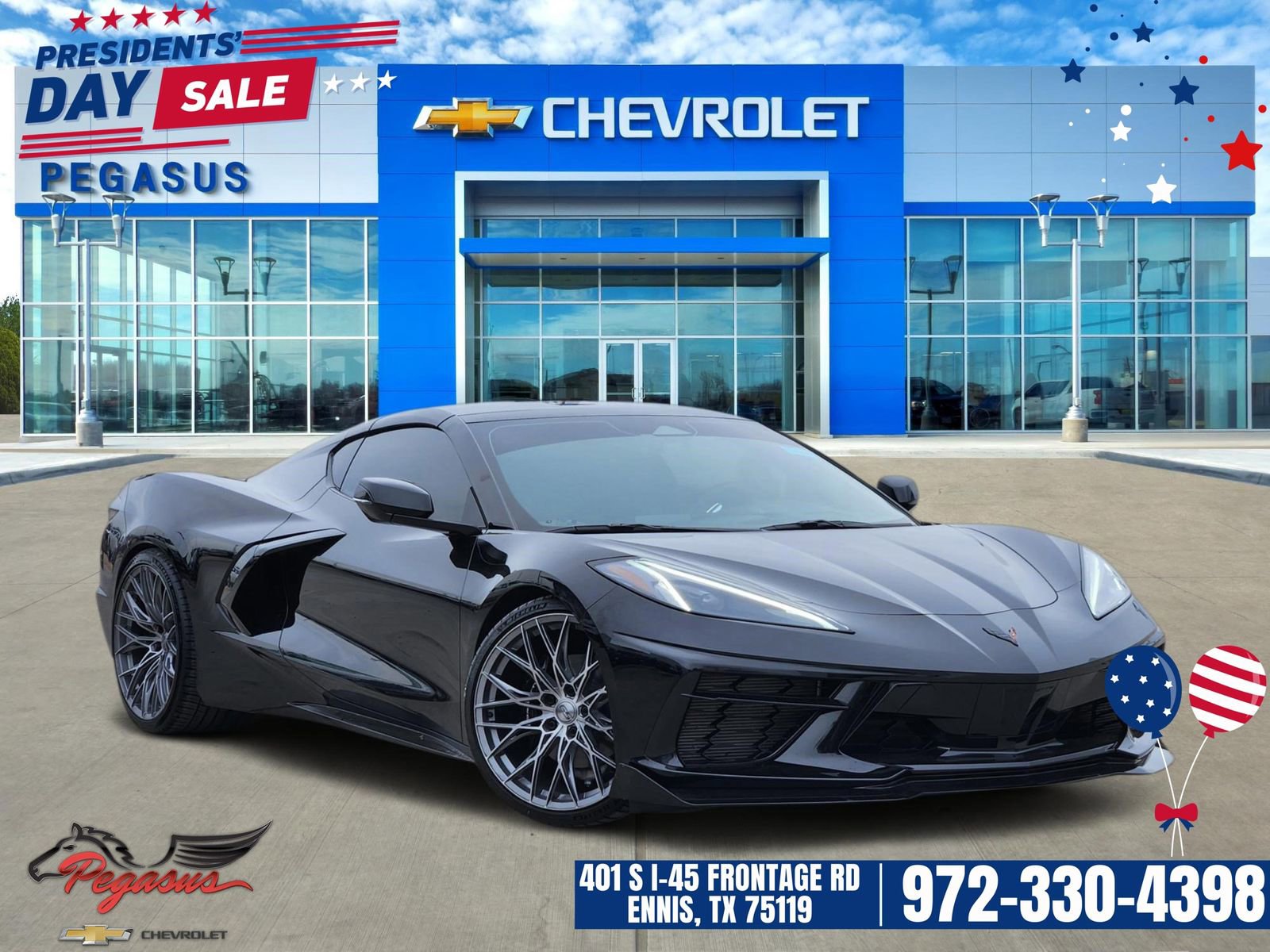 Used 2025 Chevrolet Corvette Stingray Coupe w/ Battery Protection Package image 1