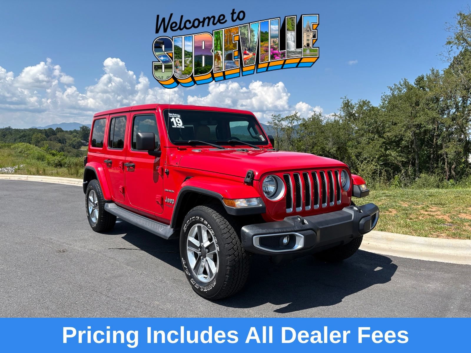 Used 2019 Jeep Wrangler Unlimited Sahara AWD/4WD image 1