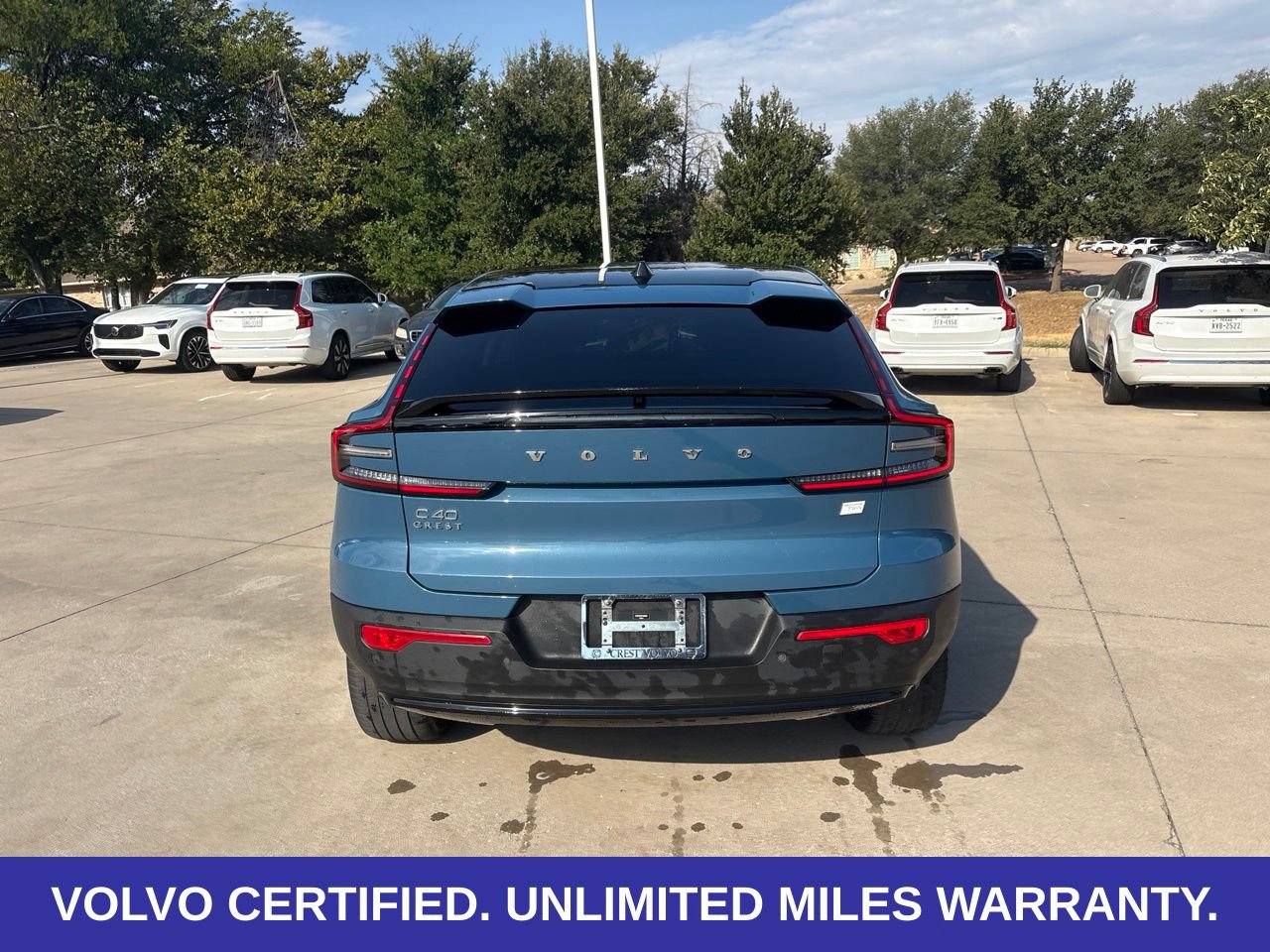 Certified 2023 Volvo C40 P8 Recharge Ultimate w/ Protection Package Premier AWD/4WD image 8