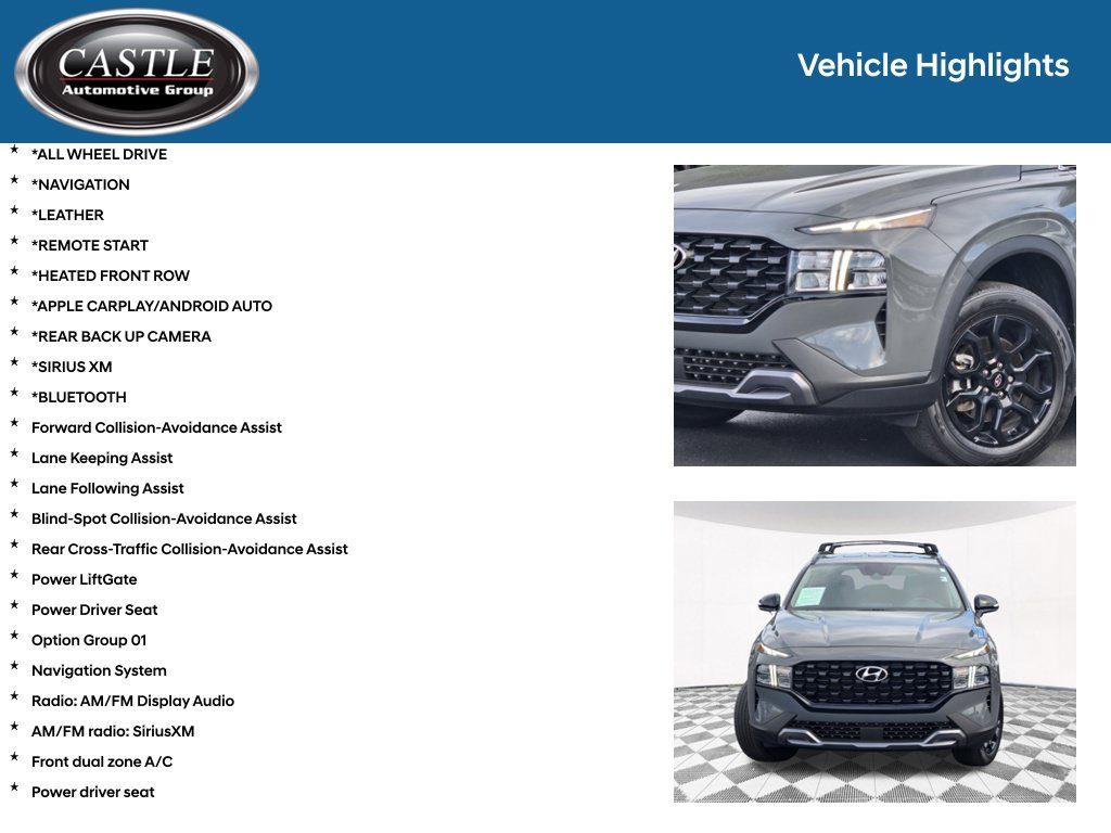 Certified 2023 Hyundai Santa Fe XRT AWD/4WD image 3