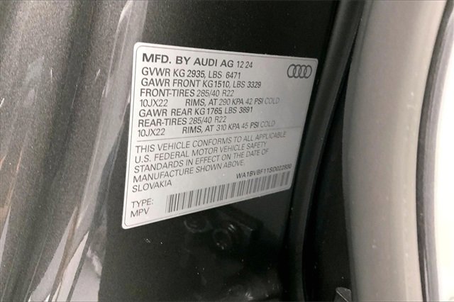 Certified 2025 Audi Q8 Premium Plus image 35