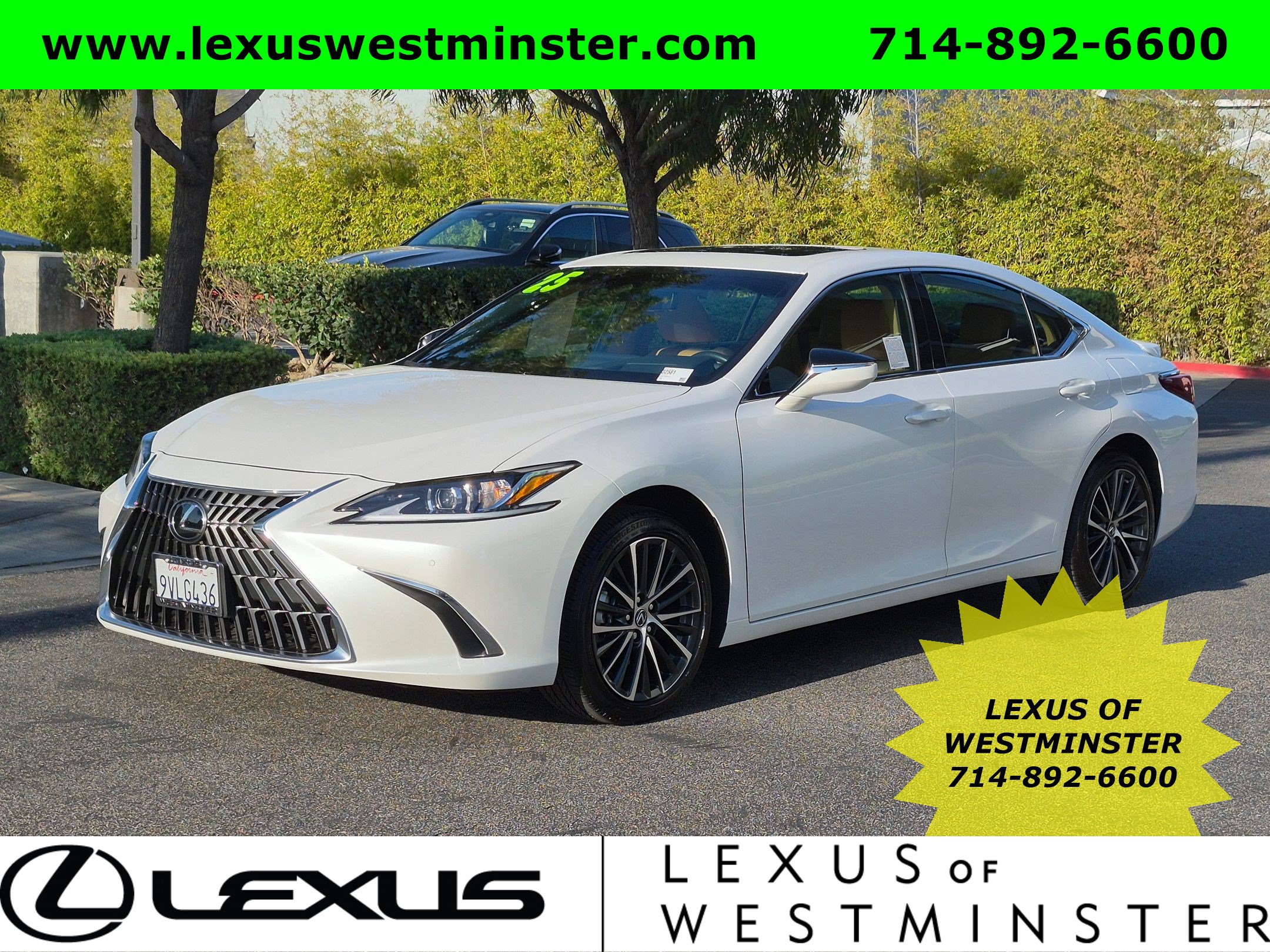 Certified 2025 Lexus ES 300h w/ Premium Package FWD image 1