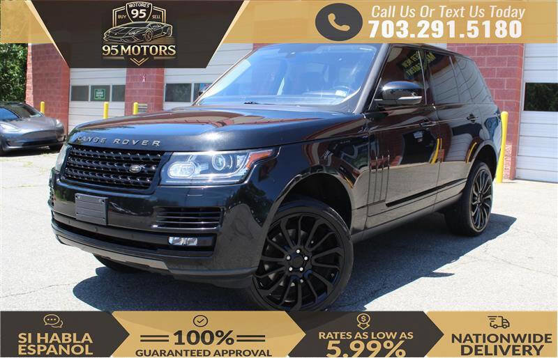 Used 2016 Land Rover Range Rover HSE AWD/4WD image 1