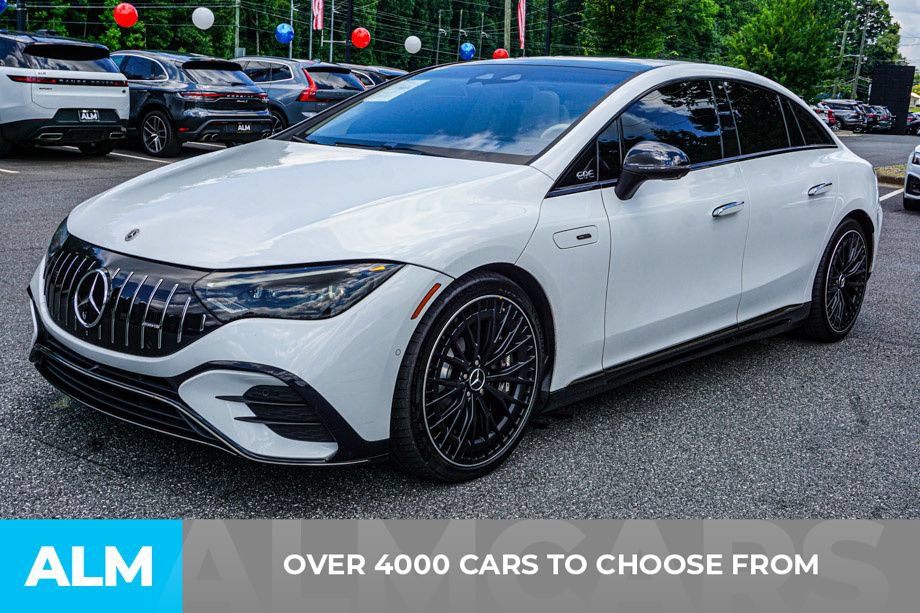 Used 2023 Mercedes-Benz EQE AMG 4MATIC Sedan image 2