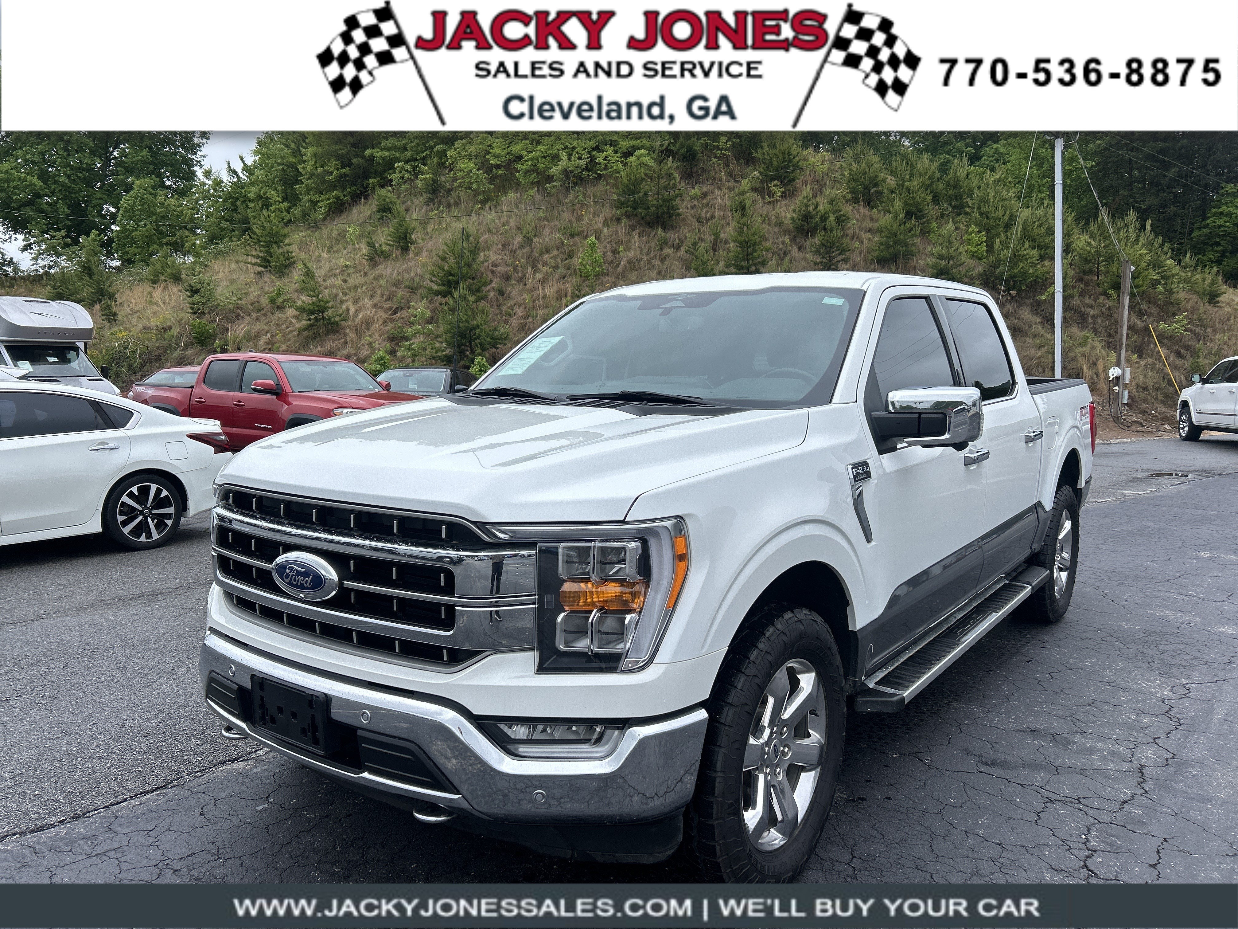 Used 2023 Ford F150 Lariat w/ Trailer Tow Package AWD/4WD image 1