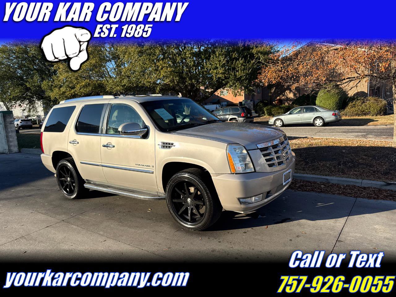 Used 2007 Cadillac Escalade AWD w/ Information Package