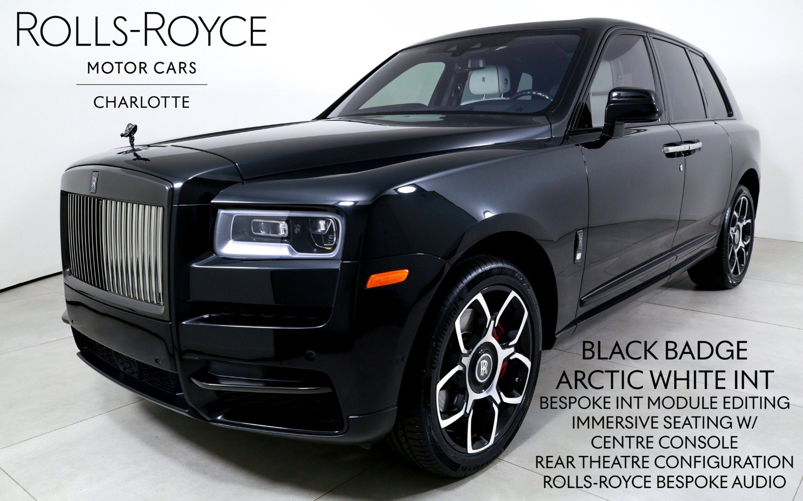 Used 2021 Rolls-Royce Cullinan Black Badge AWD/4WD image 1