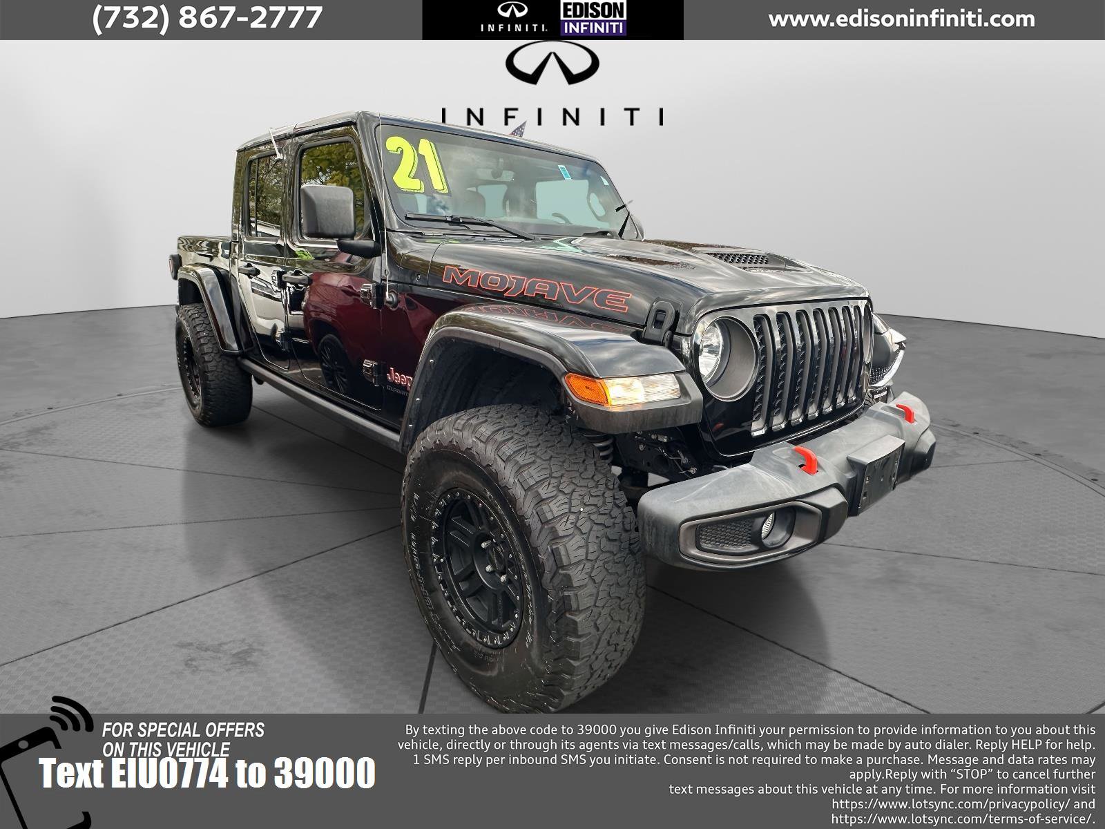 Used 2021 Jeep Gladiator Mojave image 1