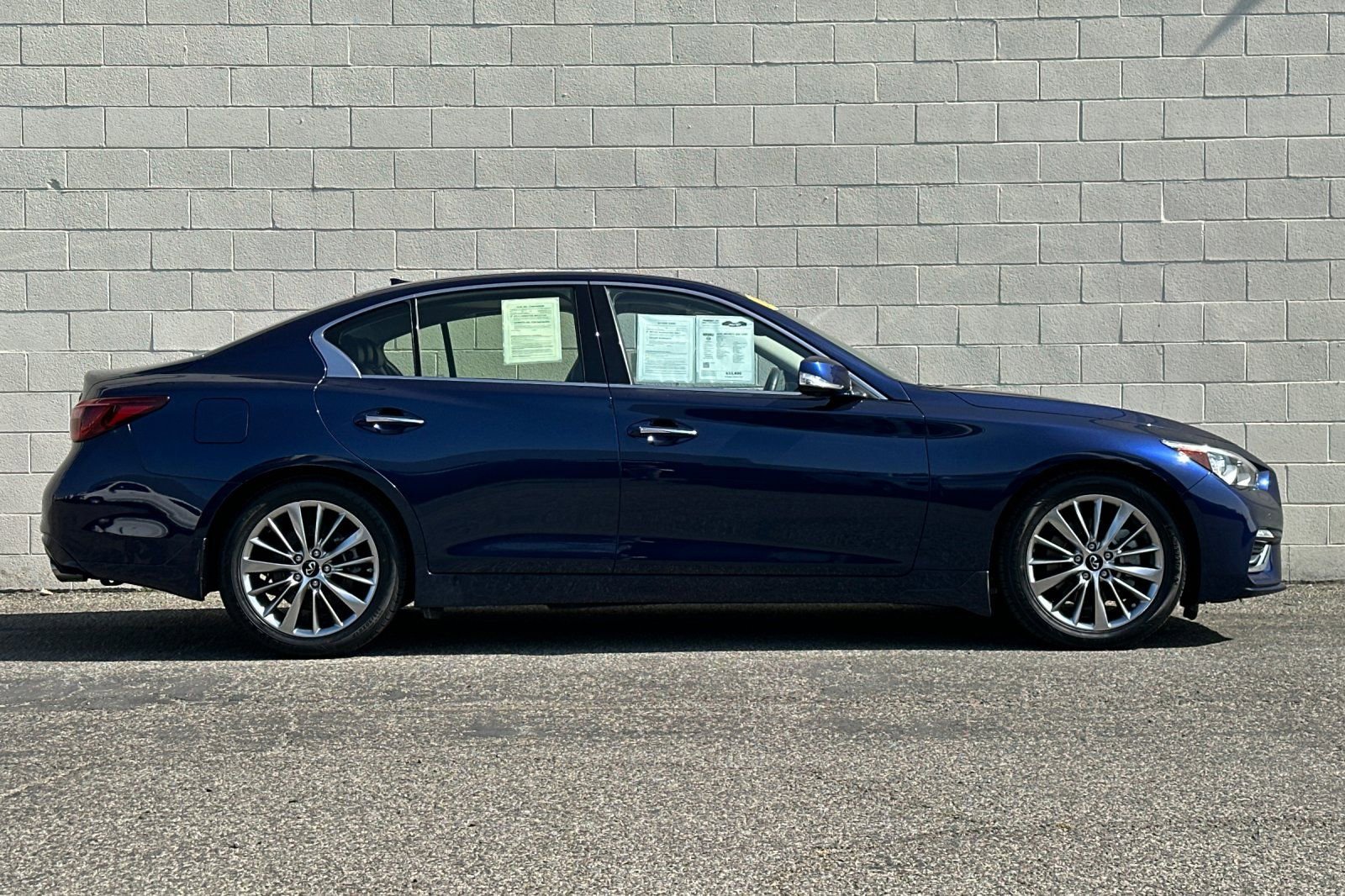 Used 2023 INFINITI Q50 Luxe w/ Cargo Package RWD image 3