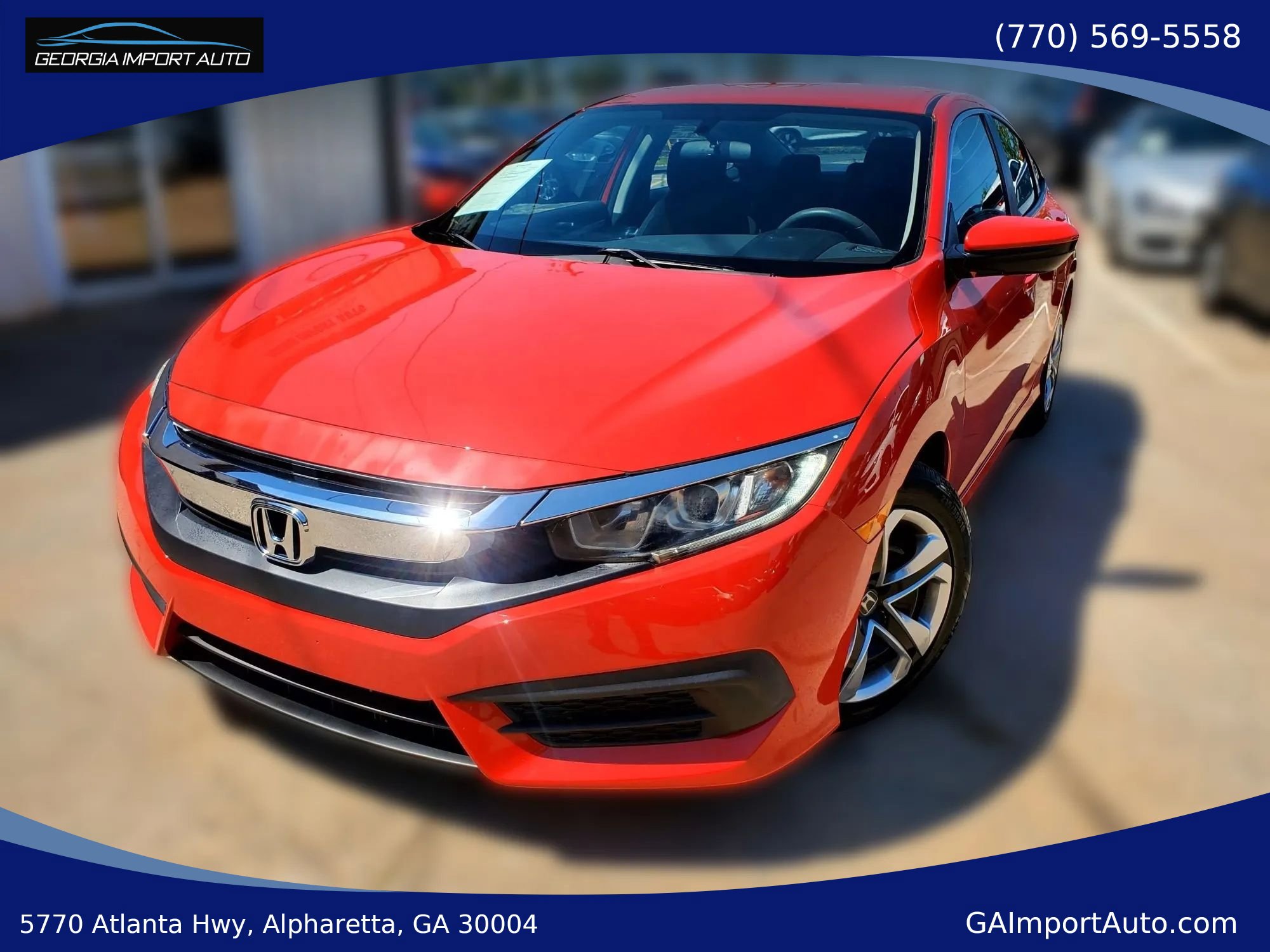 Used 2017 Honda Civic LX image 1