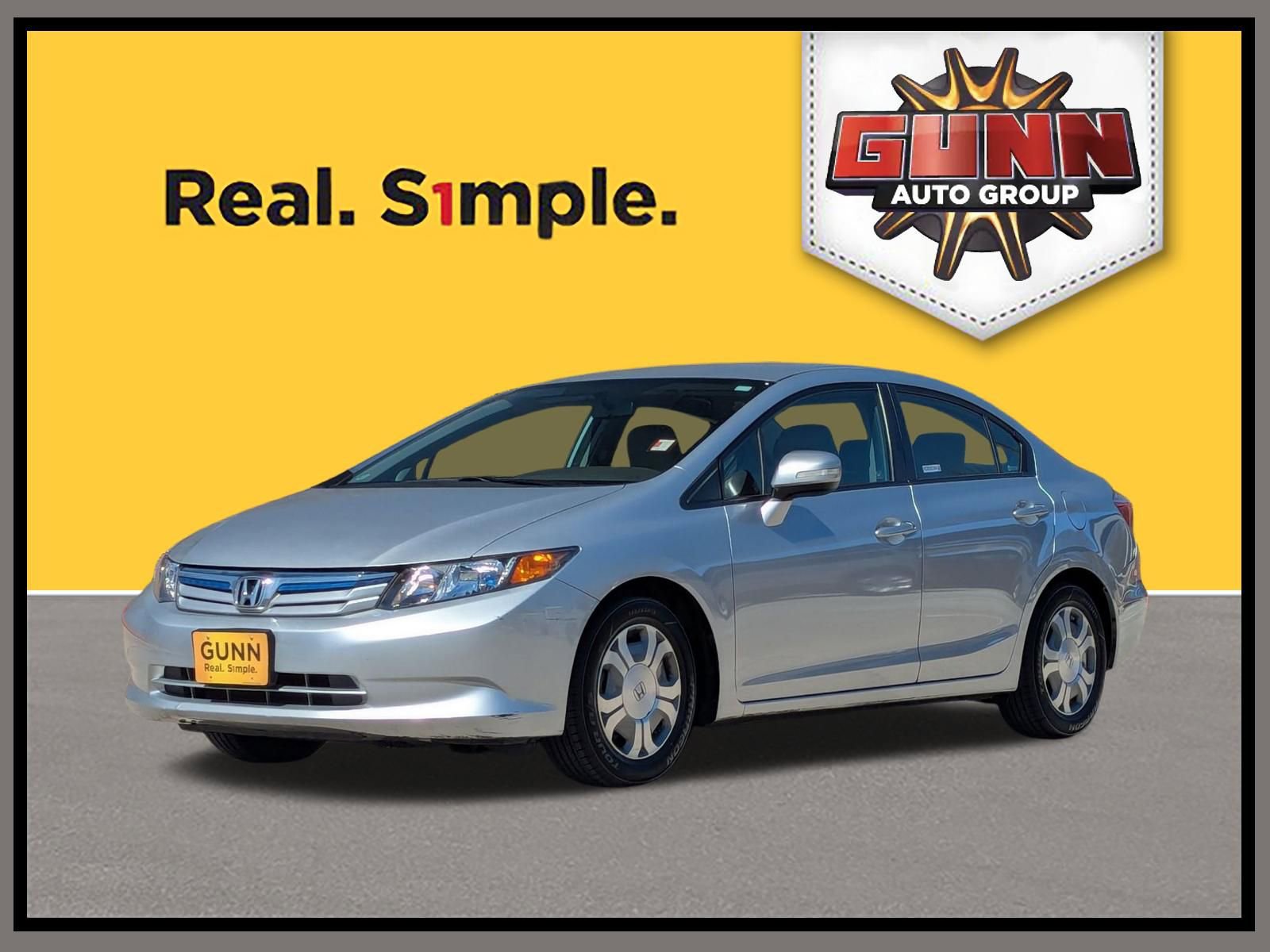 Used 2012 Honda Civic Hybrid Sedan image 1