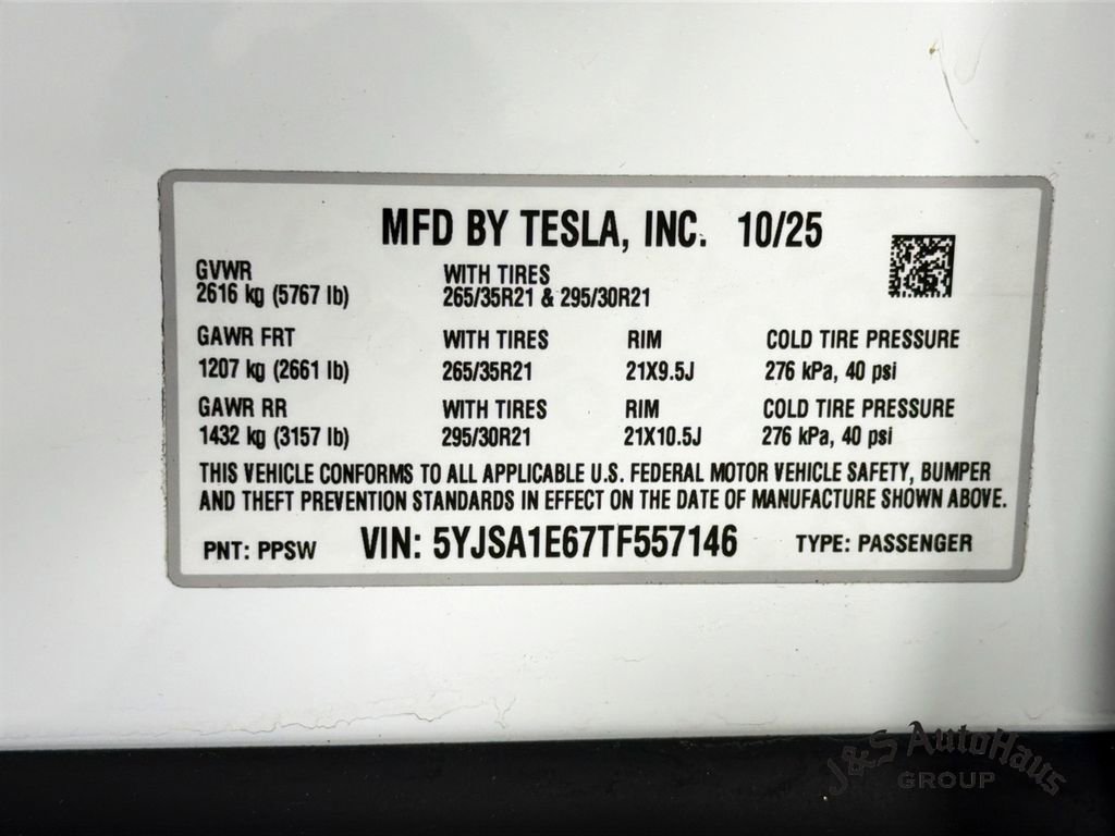 Used 2026 Tesla Model S Plaid AWD/4WD image 41